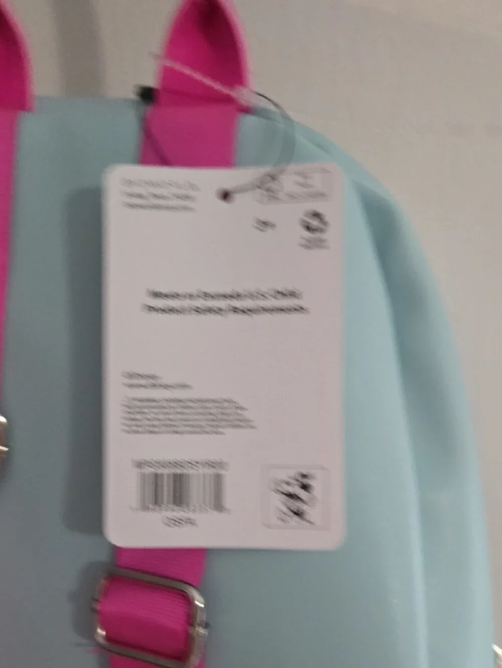 Disney Minnie Mouse Backpack - Light Blue & Pink
